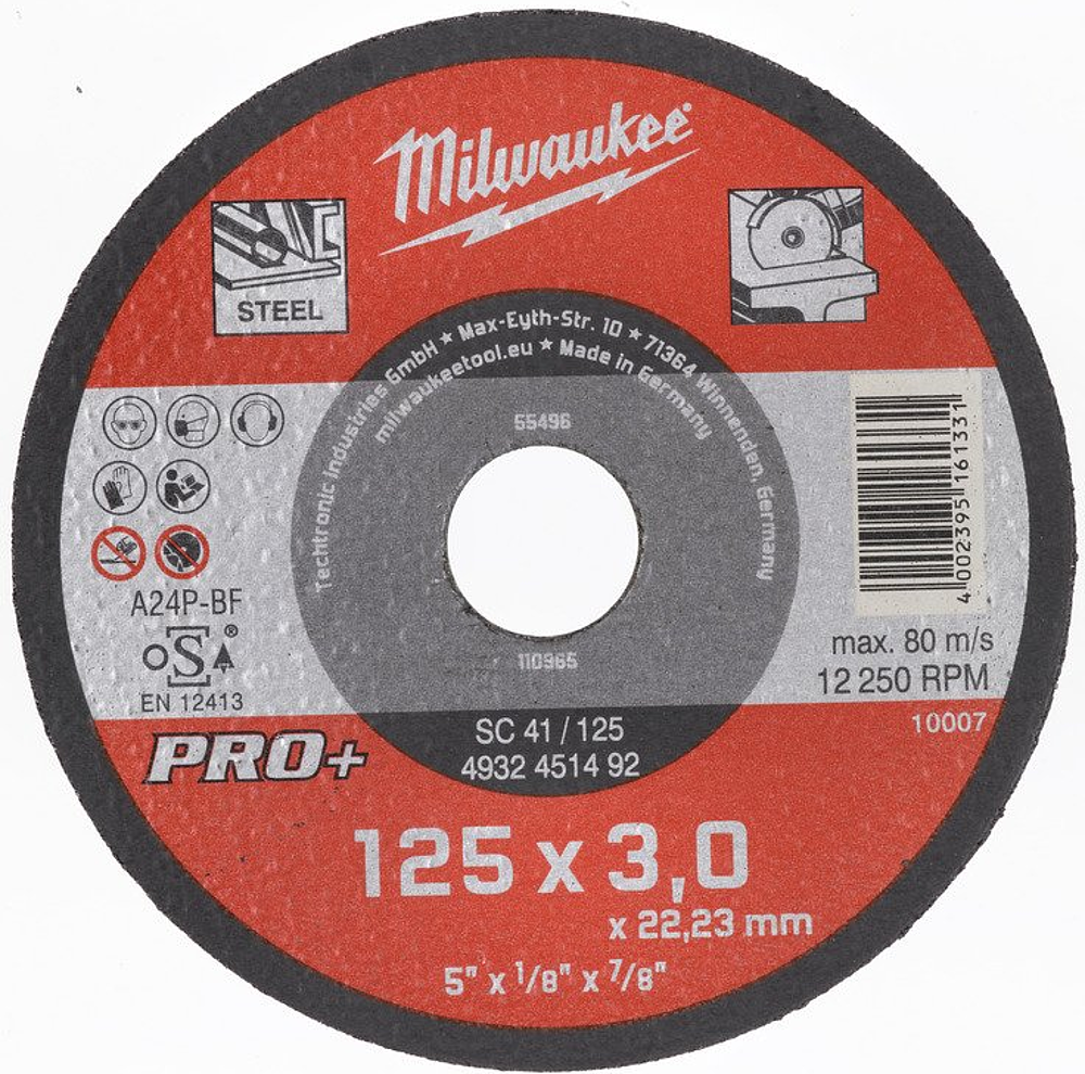 DISQUES À TRONÇONNER